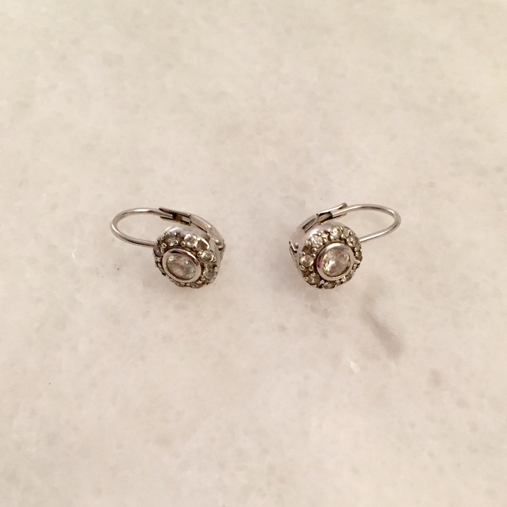 Silver earrings
